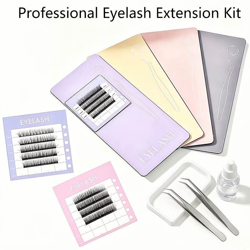Tech Accessories - 3종 전문가용 마그네틱 속눈썹 연장 키트