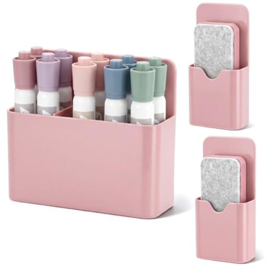 Pen Holder Magnetic - 냉장고용 자석 펜 홀더 세트 3개,