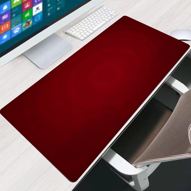 Tech Accessories For Office Desk - 레드 마우스 패드 사무실 확장형 데스크