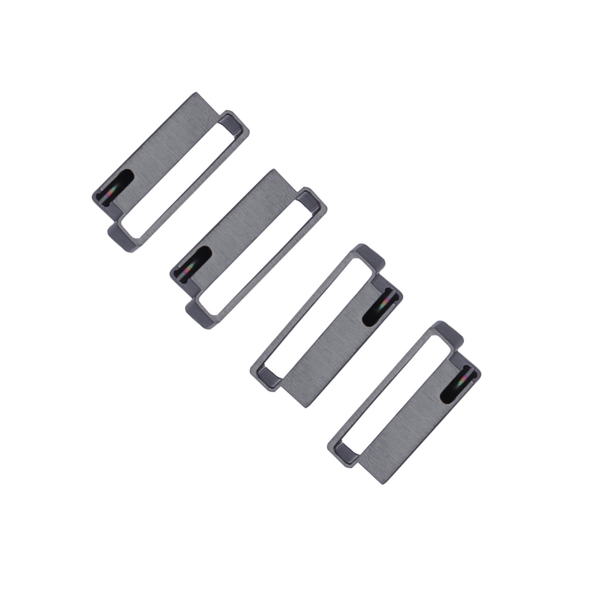 Universal Tech Accessories - 4Pcs 하이테크 스테인레스 스틸 시계 밴드