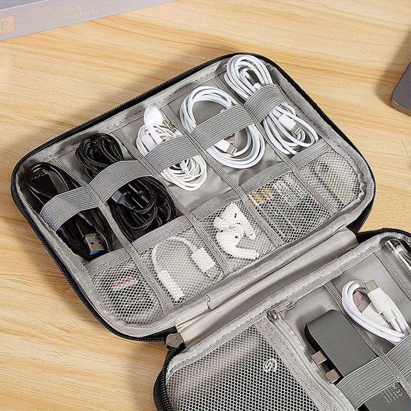 Tech Accessories Travel Organizer Pouch - 멀티 포켓 전자기기 액세서리 박스 -