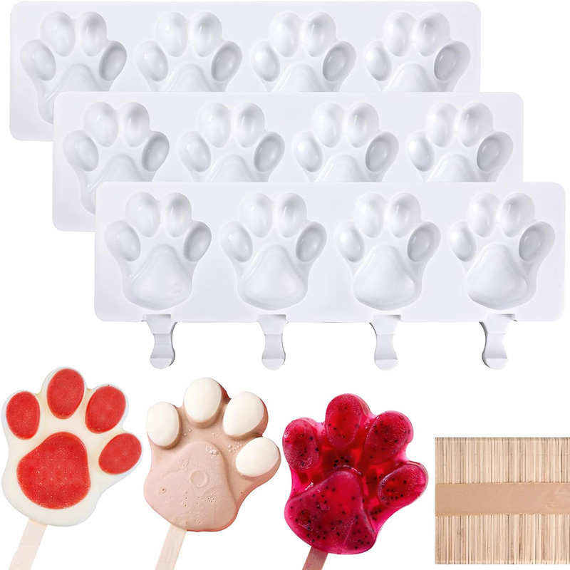 아이스크림 실리콘 몰드 DIY 강아지 발 모양 얼음틀  - Tech Dog Accessories 리뷰 및 가격