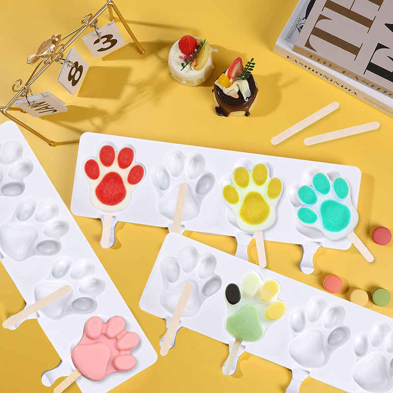 아이스크림 실리콘 몰드 DIY 강아지 발 모양 얼음틀  - Tech Dog Accessories 리뷰 및 가격