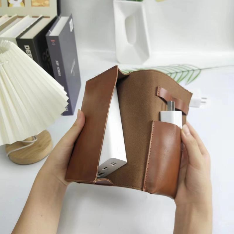 1PC PU 가죽 다중 수납칸 정리함 휴대용 기술 학교 - Tech Accessories Travel Organizer Pouch 리뷰 및 가격