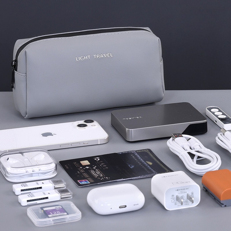 방수 휴대용 여행용 정리 가방 (충전기, 케이블, 이어 - Travel Cable Organizer 리뷰 및 가격