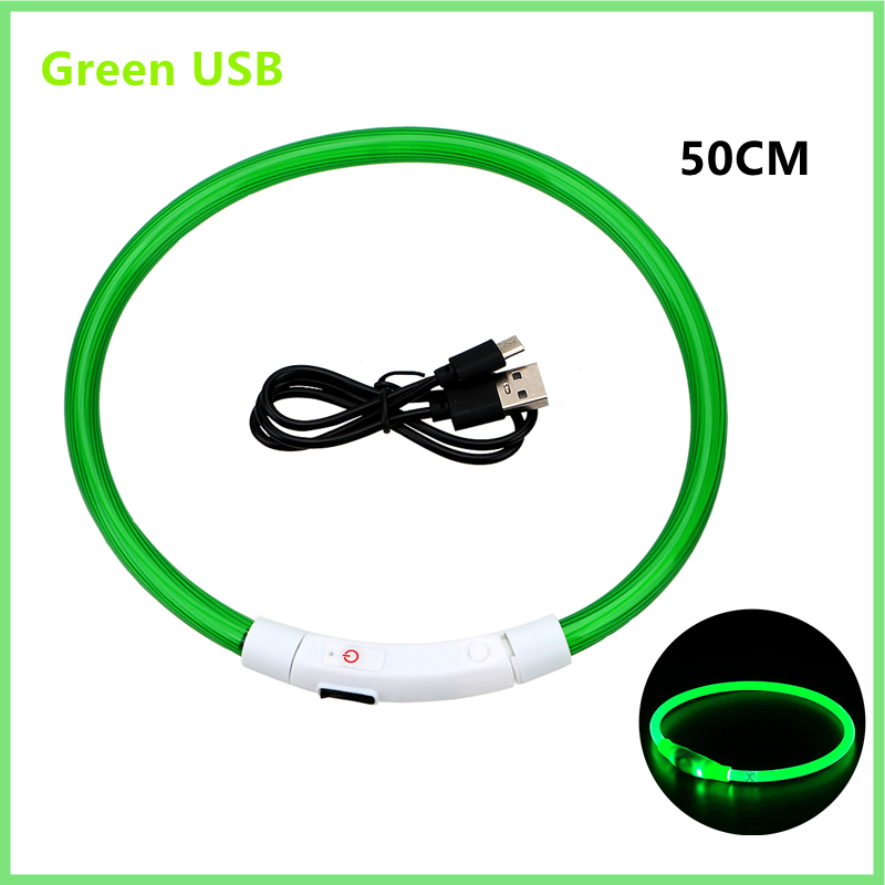USB 충전식 발광 칼라, 조절 가능한 LED 야광 개 - Tech Dog Accessories 리뷰 및 가격