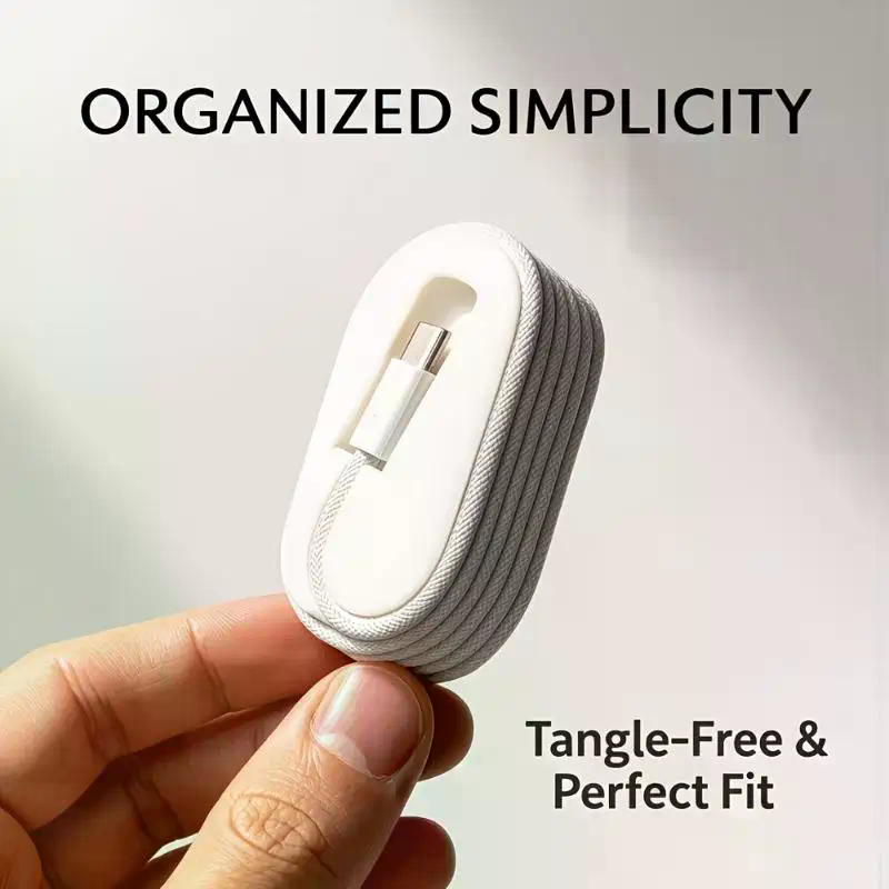 휴대용 케이블 정리기: 1m 브레이드 데이터 케이블 여 - Travel Cable Organizer 리뷰 및 가격