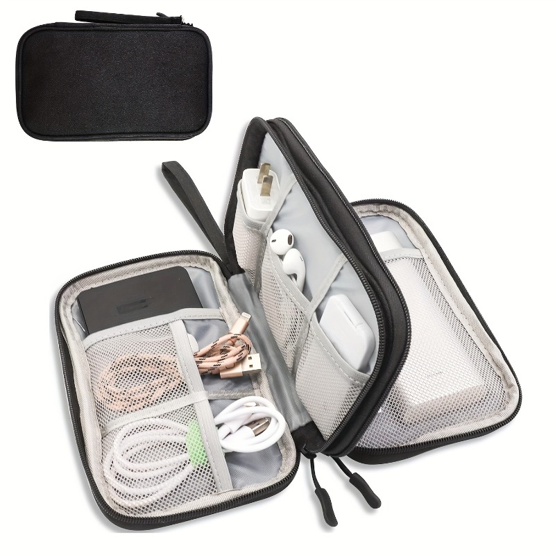 여행용 정리 가방, 다용도 포켓 수납 파우치, 세면용품 - Travel Cable Organizer 리뷰 및 가격
