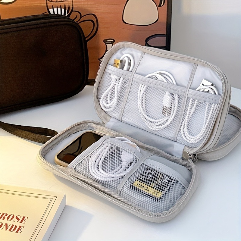 여행용 정리 가방, 다용도 포켓 수납 파우치, 세면용품 - Travel Cable Organizer 리뷰 및 가격