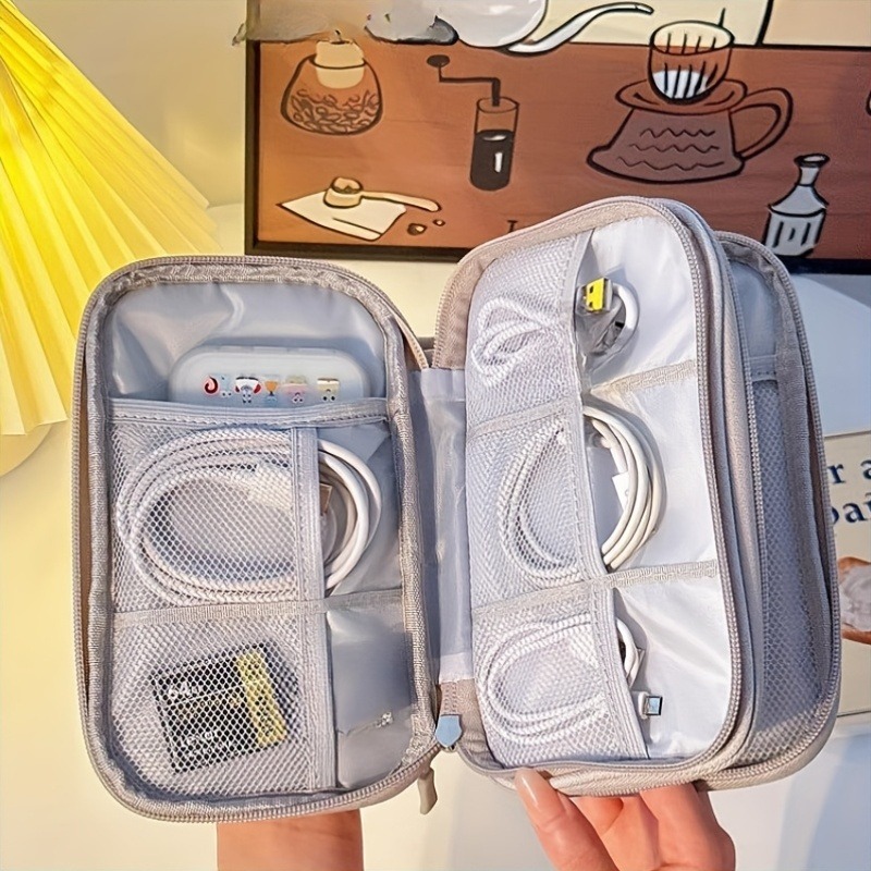 여행용 정리 가방, 다용도 포켓 수납 파우치, 세면용품 - Travel Cable Organizer 리뷰 및 가격
