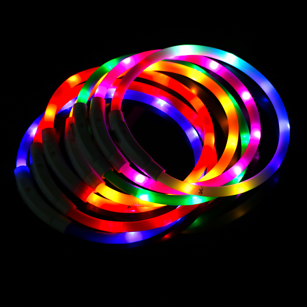 개 손실 방지 Led Usb 개 목걸이 애완 동물 액세 - Tech Dog Accessories 리뷰 및 가격