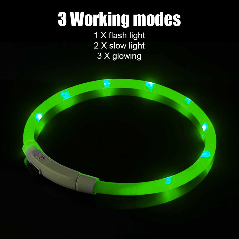 개 손실 방지 Led Usb 개 목걸이 애완 동물 액세 - Tech Dog Accessories 리뷰 및 가격
