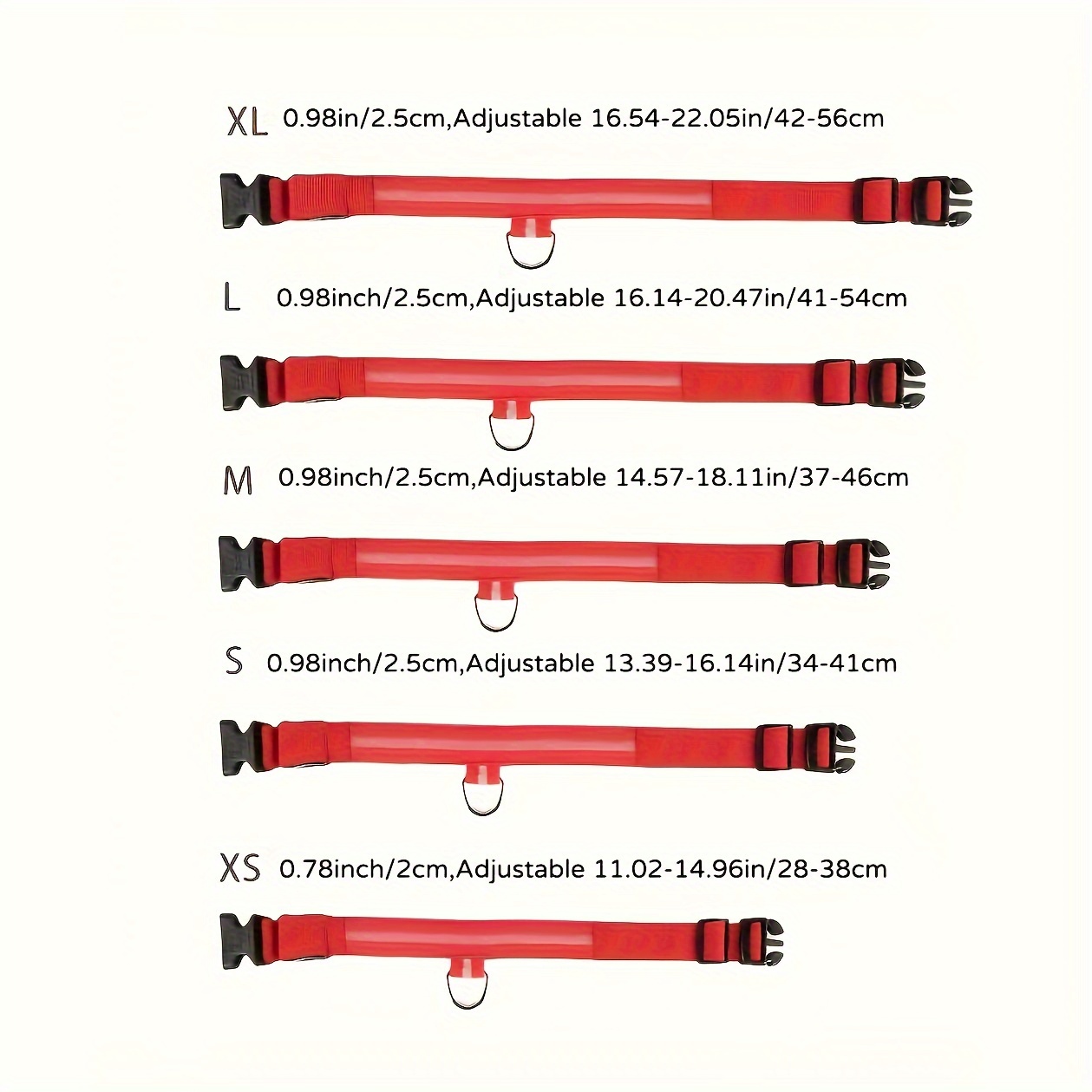 야간 안전을 위한 반사 LED 개 목걸이 - 내구성이  - Tech Dog Accessories 리뷰 및 가격