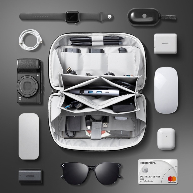 케이블 USB 드라이브용 디지털 보관 가방, 휴대용 여 - Travel Cable Organizer 리뷰 및 가격