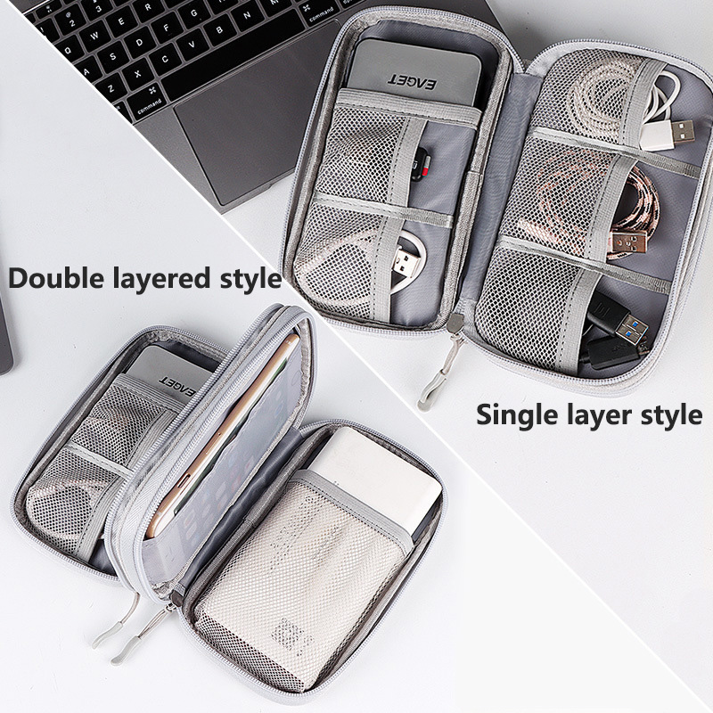 다채로운 색상의 휴대용 여행용 디지털 수납 가방 - 충 - Travel Cable Organizer 리뷰 및 가격