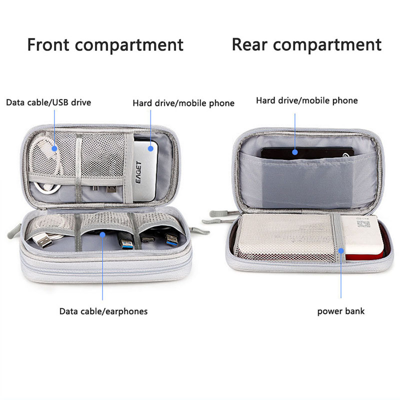 다채로운 색상의 휴대용 여행용 디지털 수납 가방 - 충 - Travel Cable Organizer 리뷰 및 가격